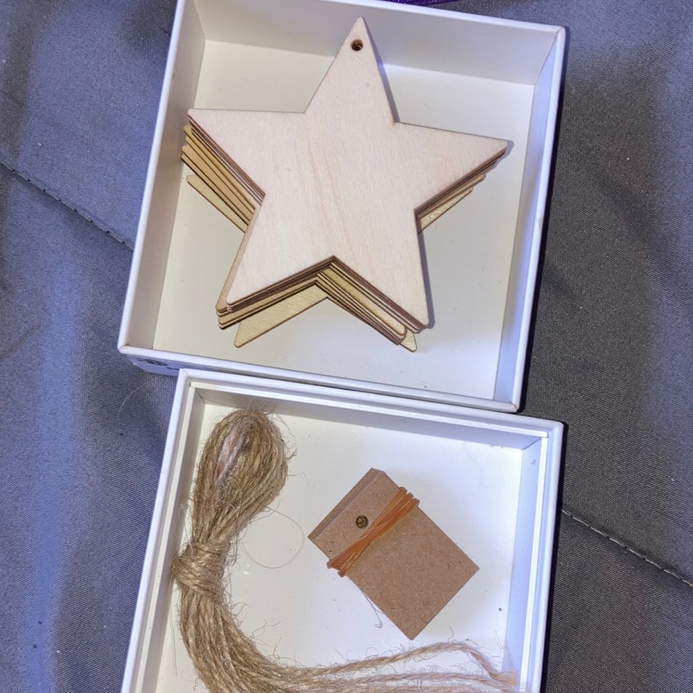 ⭐️WOODEN Craft stars ⭐️